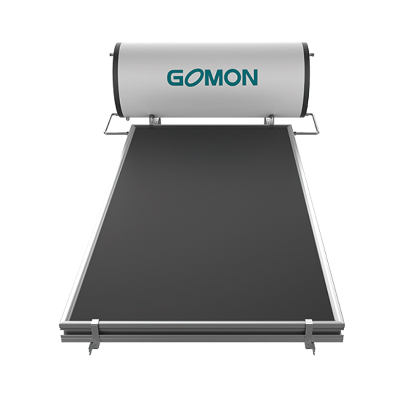 Calentador de agua solar de panel plano de circuito cerrado