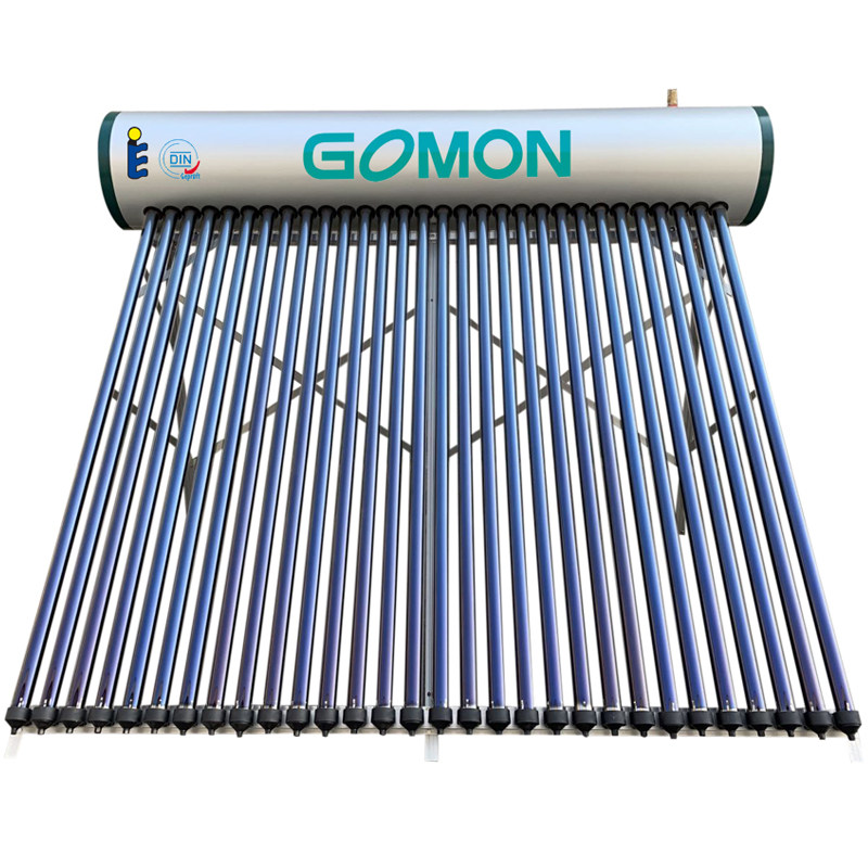 Calentador de agua solar con tubo de calor compacto