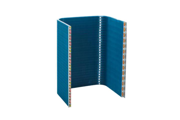 Unique hyfrophilic fin coil heat exchanger, large amount for air inlet Unique hyfrophilic fin coil heat exchanger, large amount for air inlet